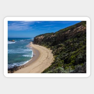 Fingal Beach, Cape Schanck, Mornington Peninsula, Victoria, Australia. Sticker